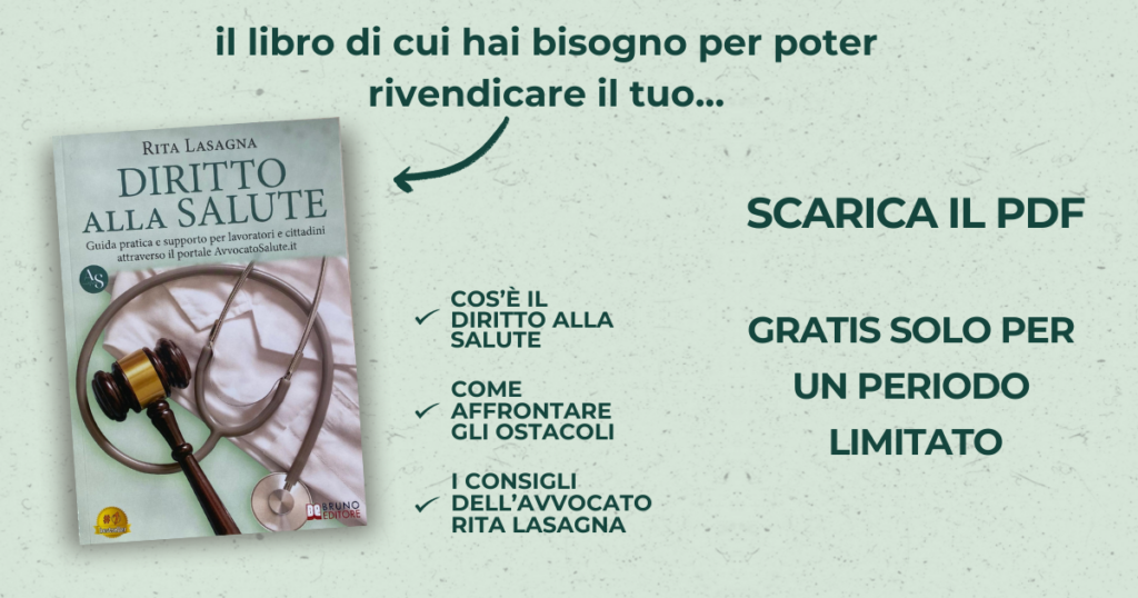 ebook gratuito Diritto alla Salute Rita Lasagna AvvocatoSalute download
