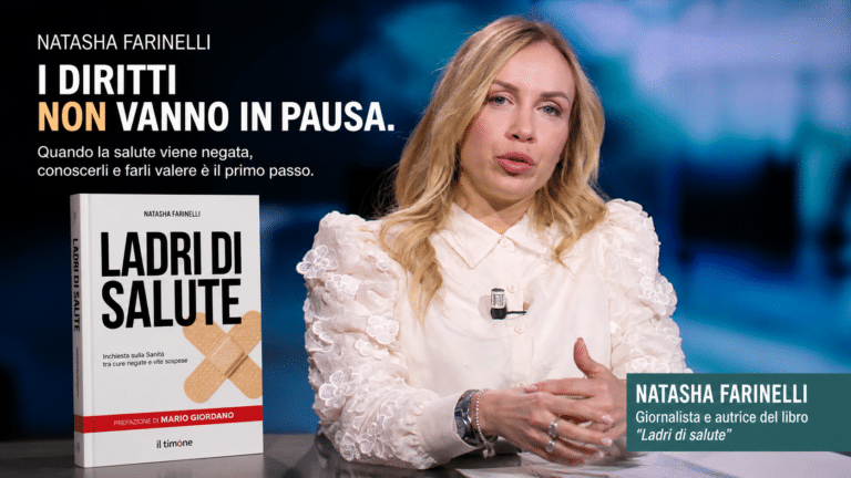 Natasha Farinelli presenta il libro Ladri di salute, inchiesta su diritti negati, sanità e difficoltà di accesso alle cure in Italia